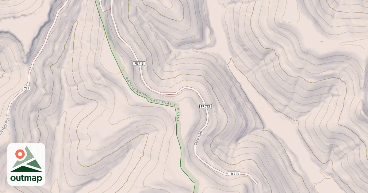 Map of SAND GAP