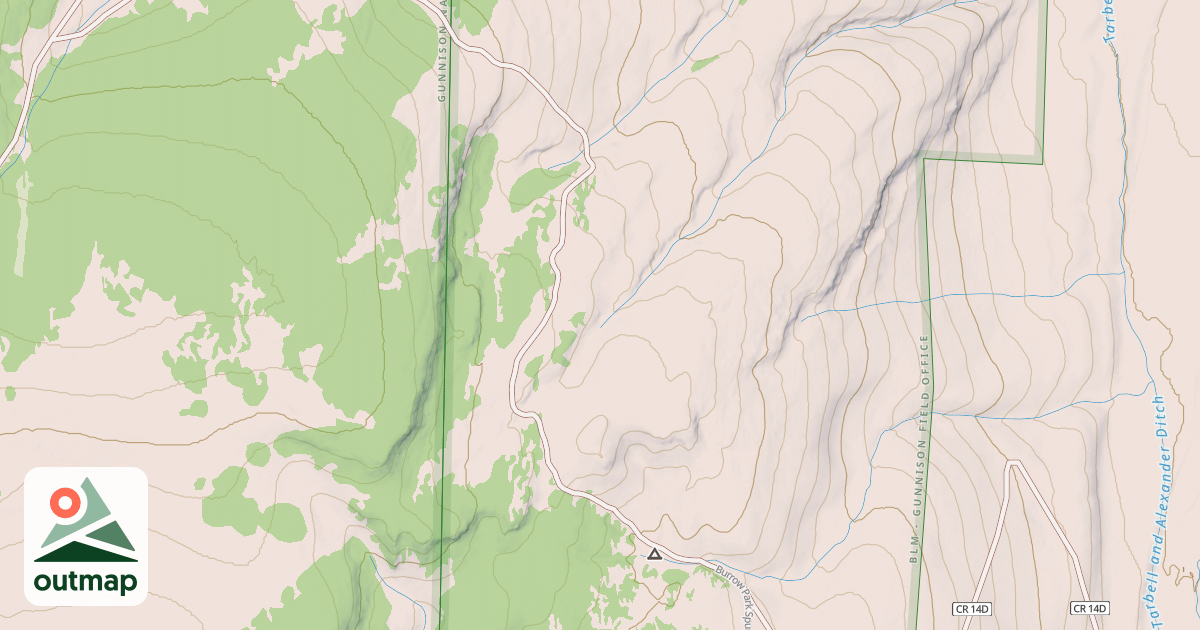 Map of BLM National GTLF Public Motorized Roads 8376c10b-ed34-48b0-93c6-907172f76c99
