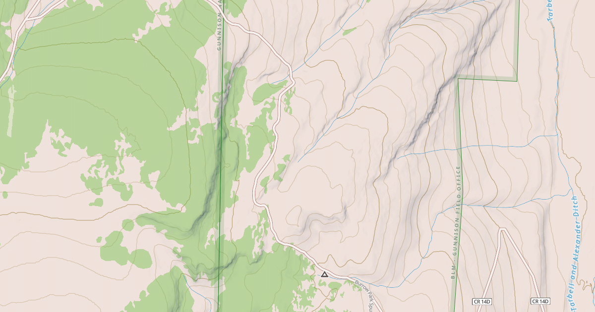 Map preview of BLM National GTLF Public Motorized Roads 8376c10b-ed34-48b0-93c6-907172f76c99