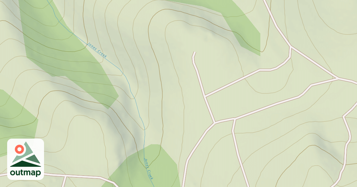 Map of PEAVINE NORTH BRANCH A SPUR