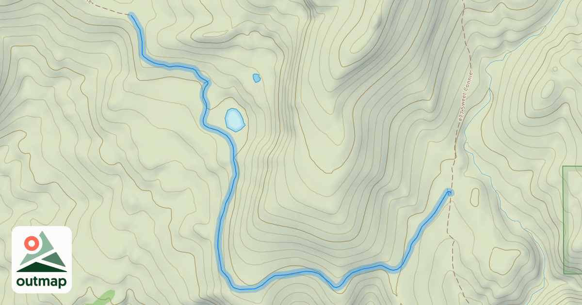 Map of #74 Chukar Butte