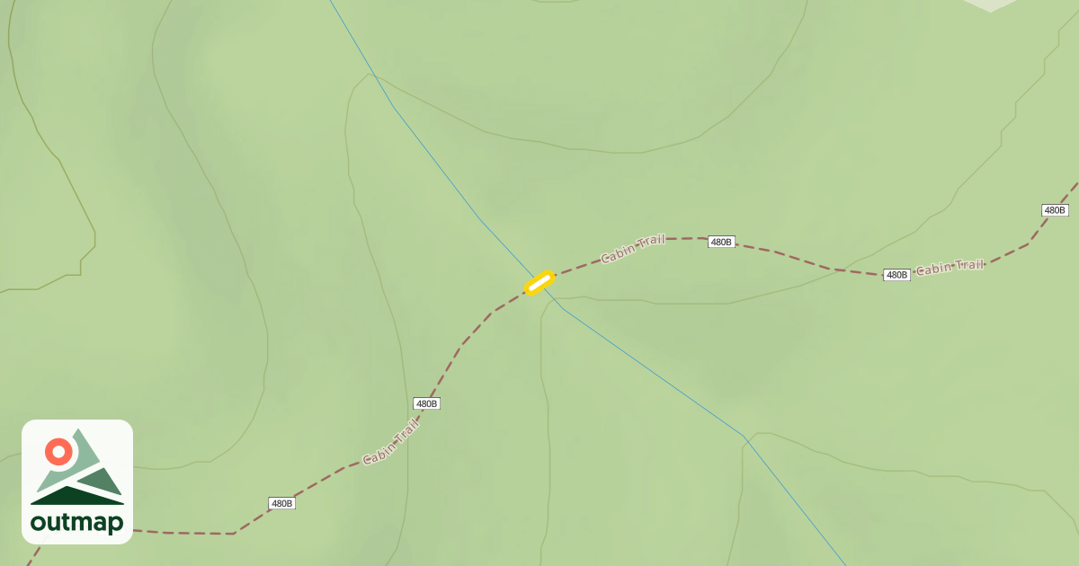 Map of Cabin Trail