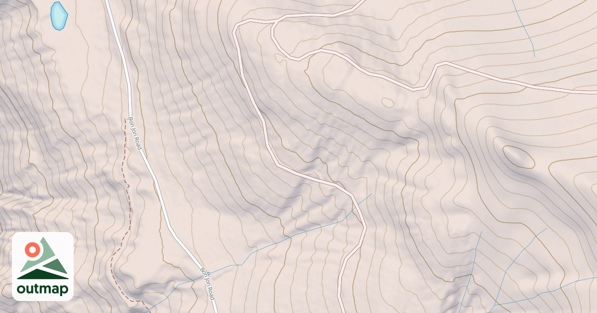 Map of USFS Motor Vehicle Use Map Roads {1EEBAA55-66D5-468B-B95F-499FE9424DED}