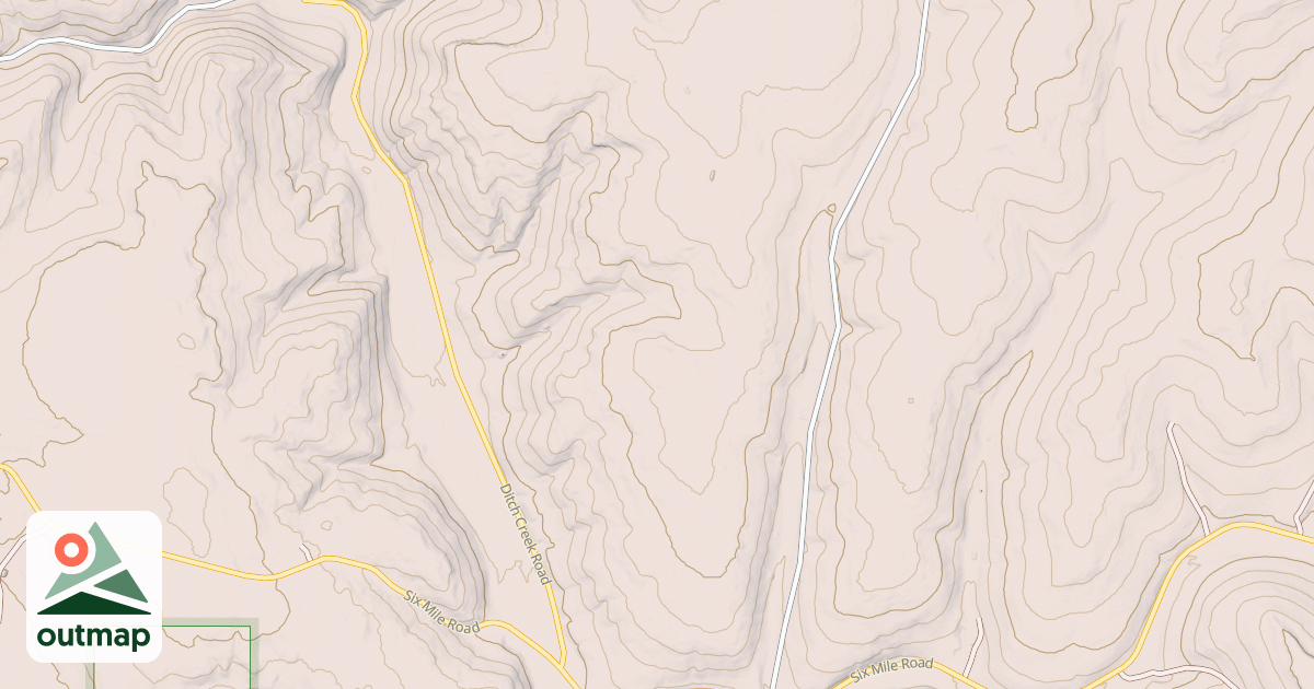 Map of Ditch Creek 12