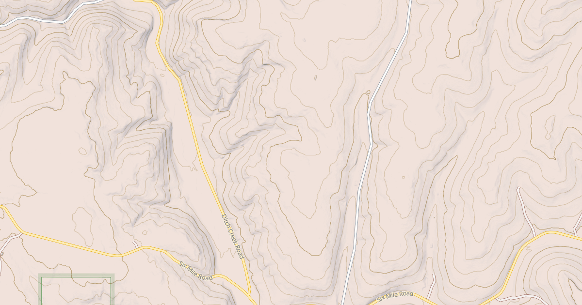 Map preview of Ditch Creek 12