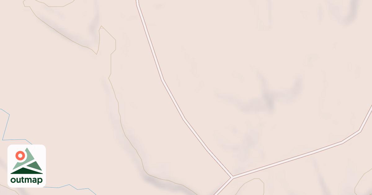 Map of BLACK CREEK NORTH SPUR B