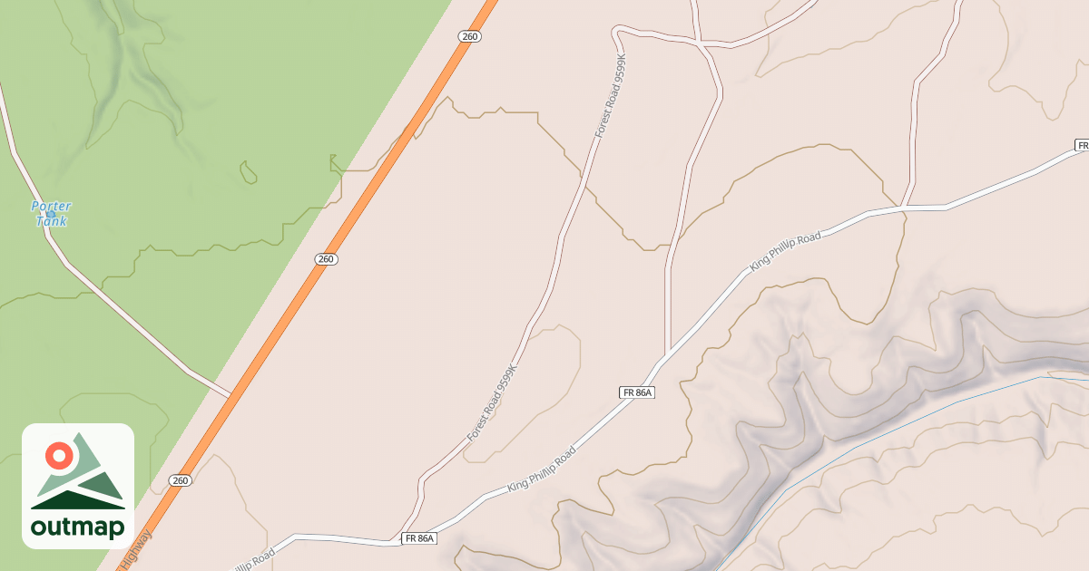 Map of USFS National Forest System Roads {8EFE43E9-25C5-4DDD-BB58-FA1B6DBD2D3D}