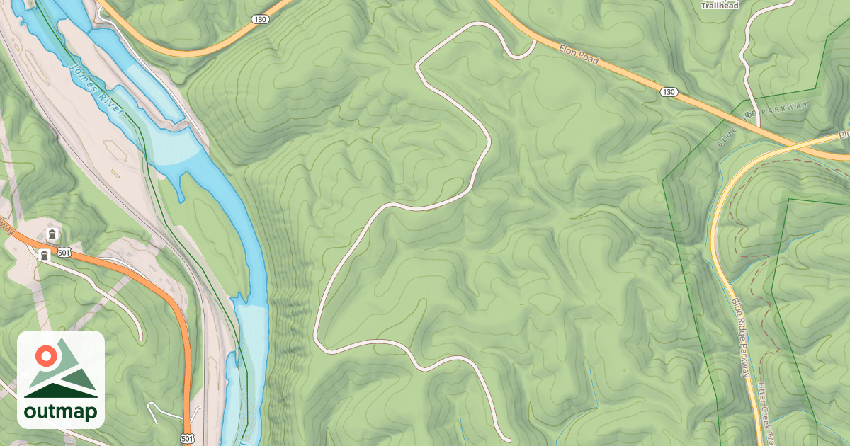 Map of PUTT ACCESS