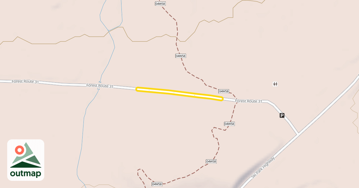 Map of Forest Route 31