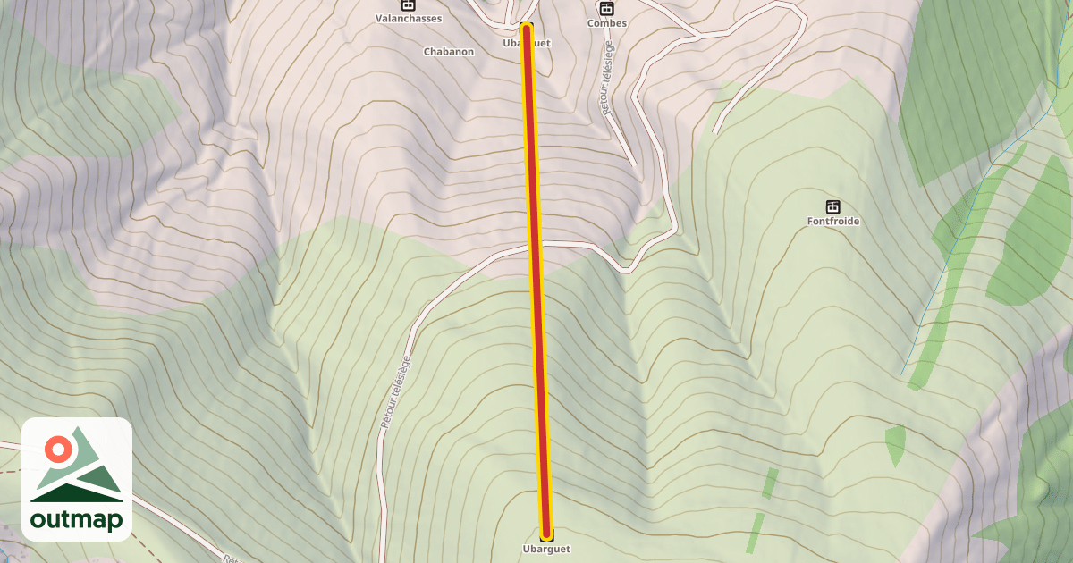 Map of Ubarguet