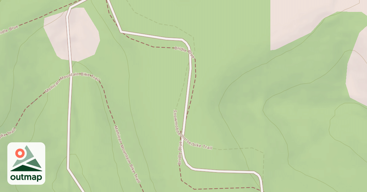 Map of Snowmobile Trail