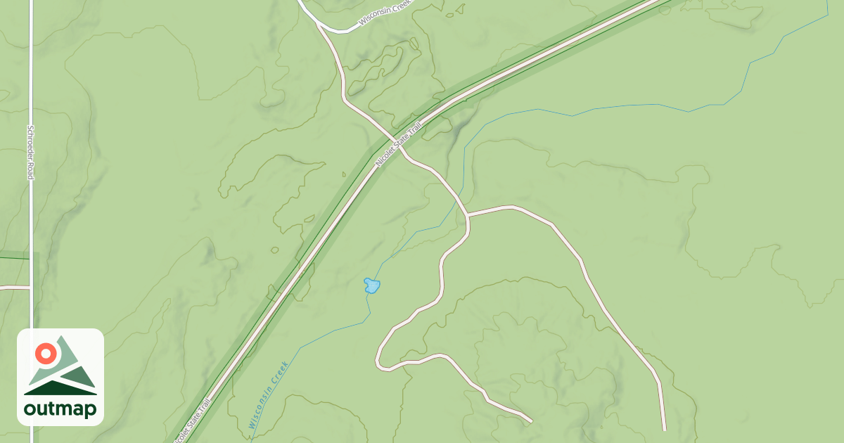 Map of FR 2452A - WISCONSIN CREEK SP