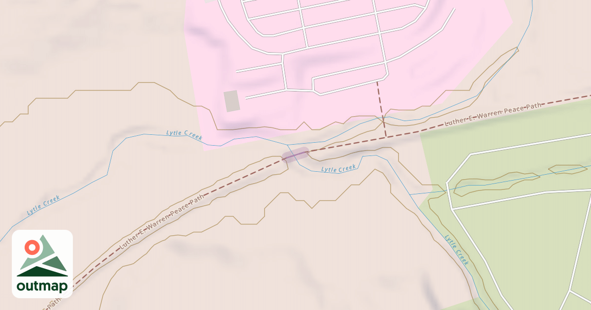 Map of Nathan S. Hale Bridge