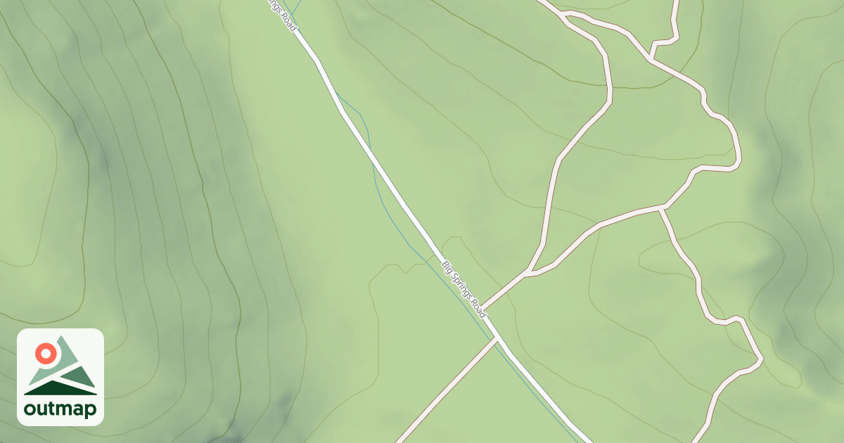 Map of A-Sawmill Cutoff Sm