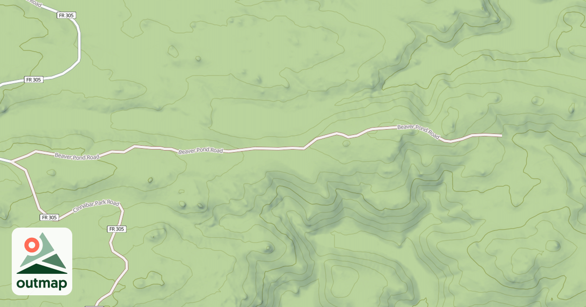 Map of BEAVER POND RD