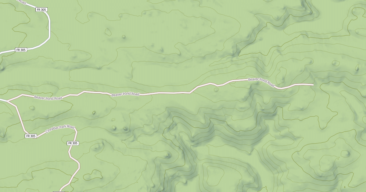 Map preview of BEAVER POND RD