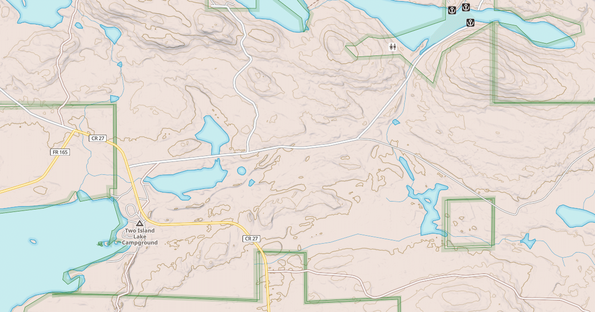 Map preview of EXPRESSWAY SNOWMOBILE ROUTE