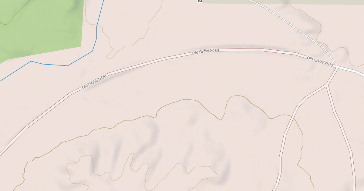 Map preview of OLD GRAVE ROAD