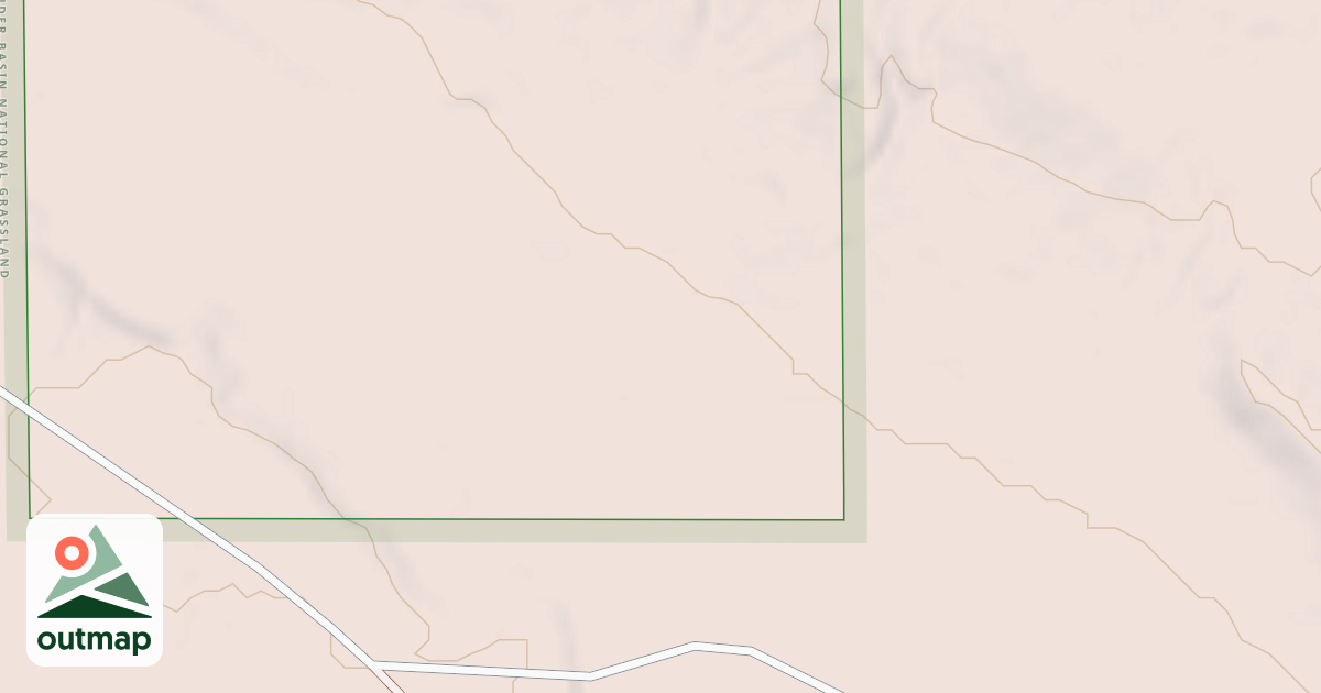 Map of USFS Motor Vehicle Use Map Trails 23983