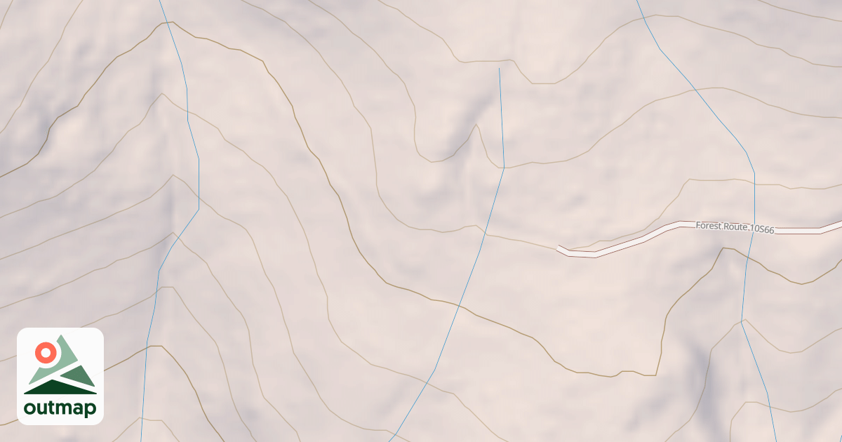 Map of BEAR CREEK NORTH
