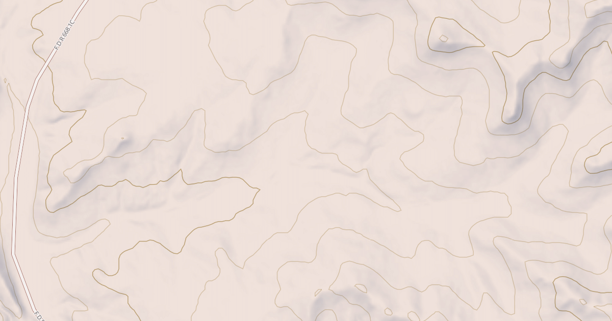 Map preview of HAY DRAW FORKS BR 1T