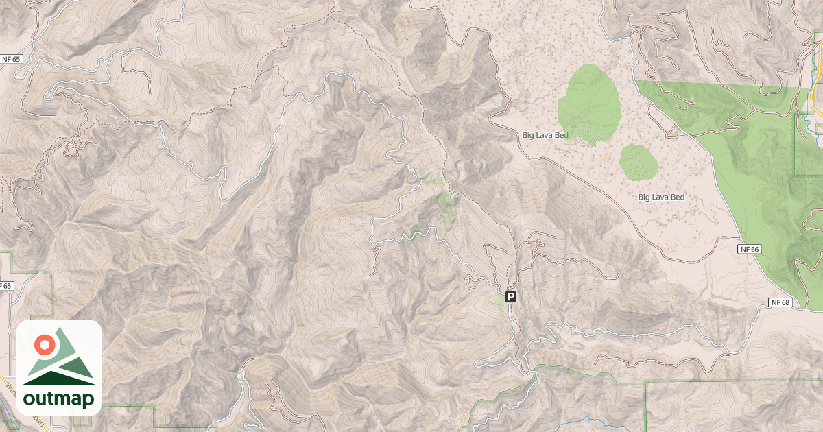 Map of CEDAR CRK
