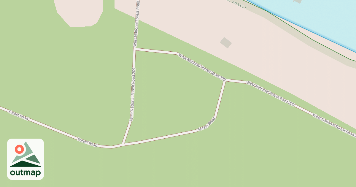 Map of USFS Motor Vehicle Use Map Roads {2002A1CF-89A9-4091-B006-C26DC1ECD418}