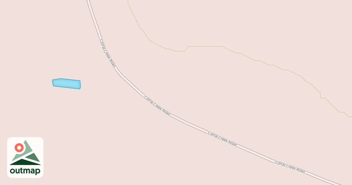 Map of CORRAL CREEK