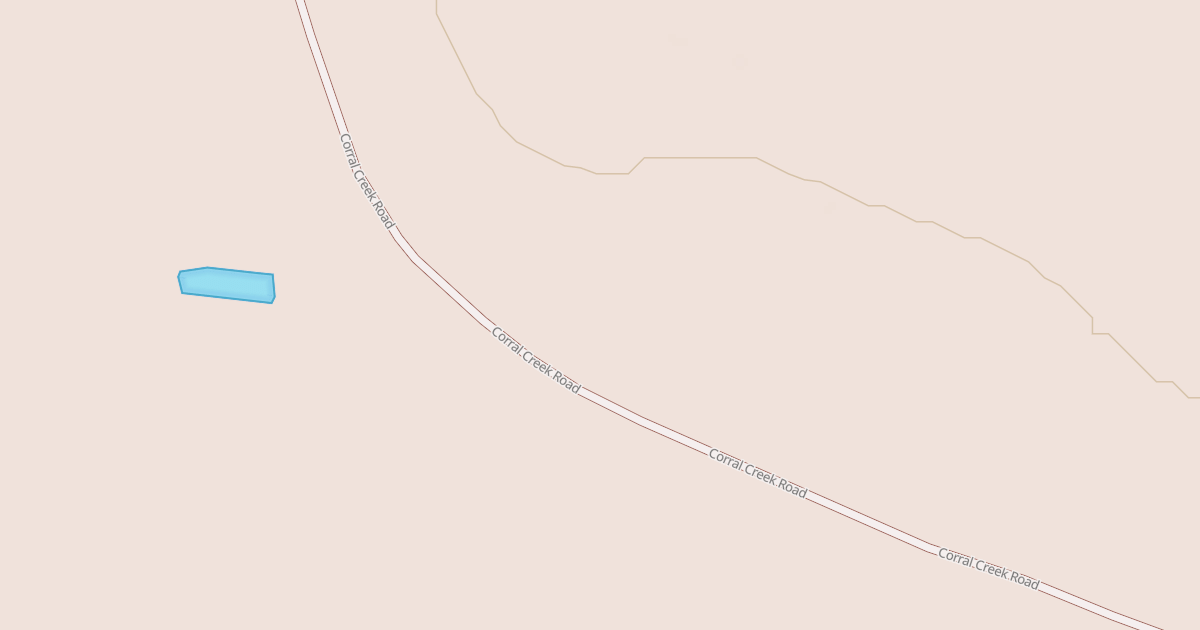 Map preview of CORRAL CREEK