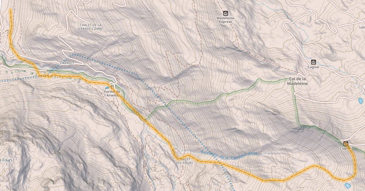 Map preview of Cugnaï