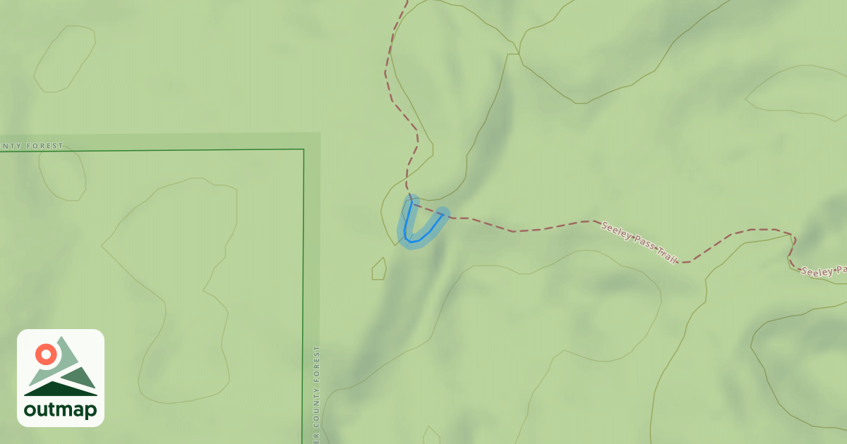 Map of Seeley Pass Trail