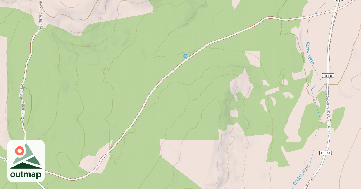 Map of USFS National Forest System Roads {84CC711B-A2B1-4D5E-A356-DF816E6497B3}
