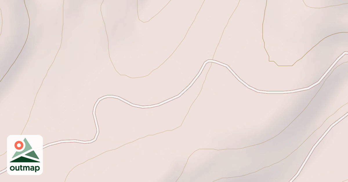 Map of Cold Springs/upper Dry Valley