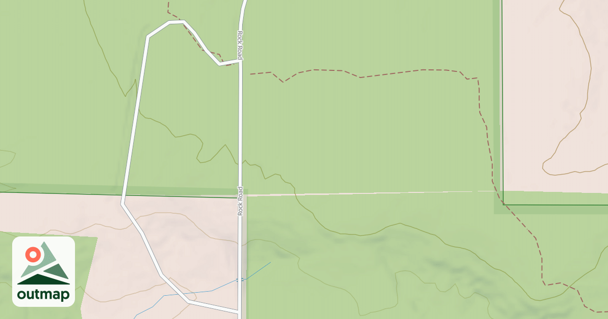 Map of FIRE BREAK RD