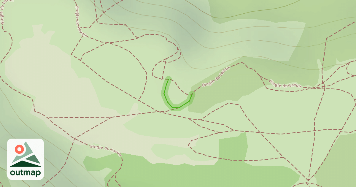 Map of Single du Lavoir