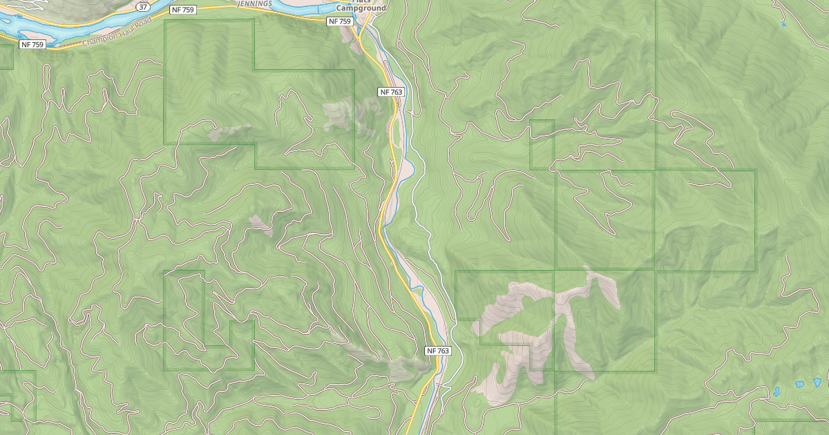 Map preview of EAST SIDE FISHER RIVER