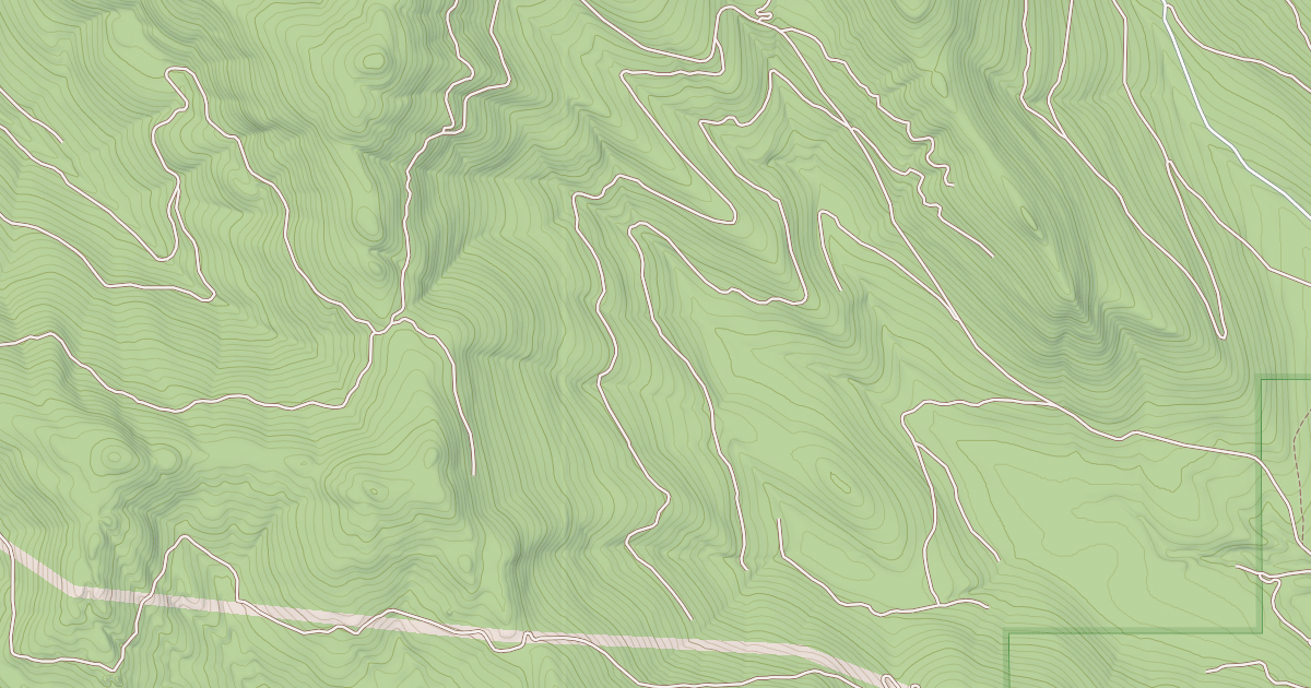 Map preview of CANYON CR W DRY FK I