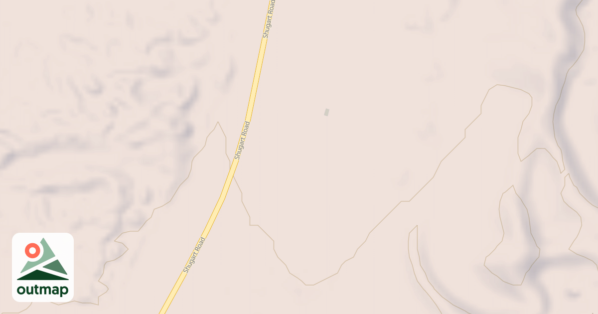 Map of Hackberry Trail System - Dunes Access
