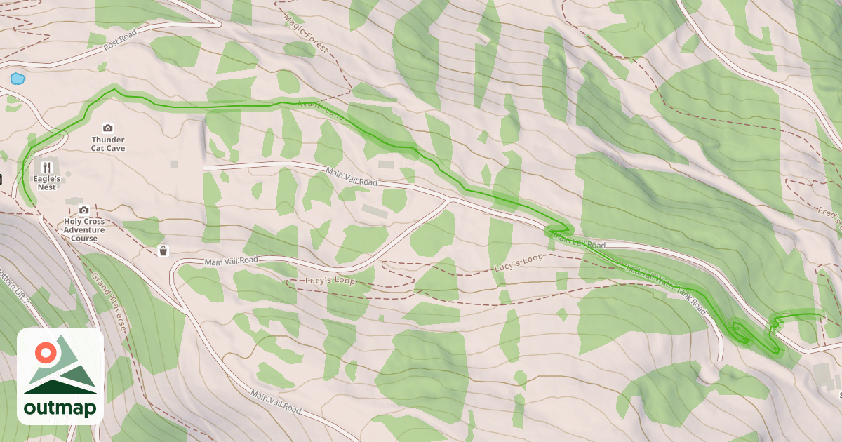 Map of Avanti Lane