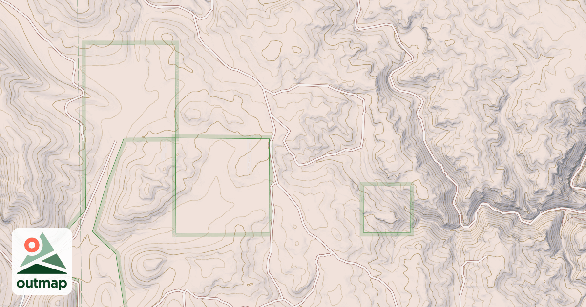 Map of USFS Motor Vehicle Use Map Trails 8831