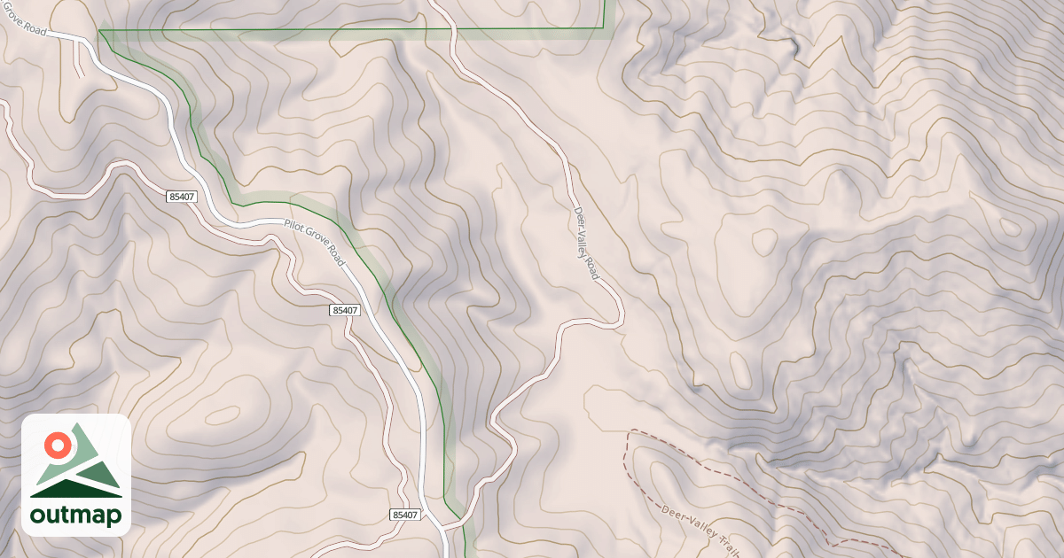 Map of DEER VALLEY