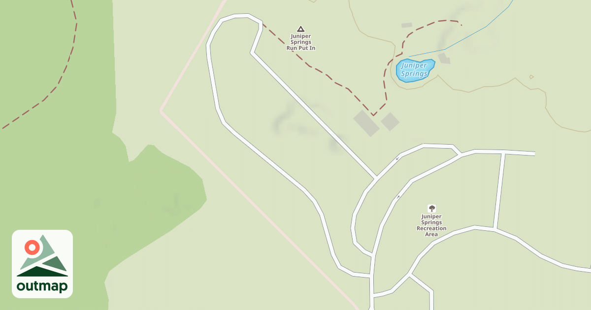 Map of JUNIPER - CANOE