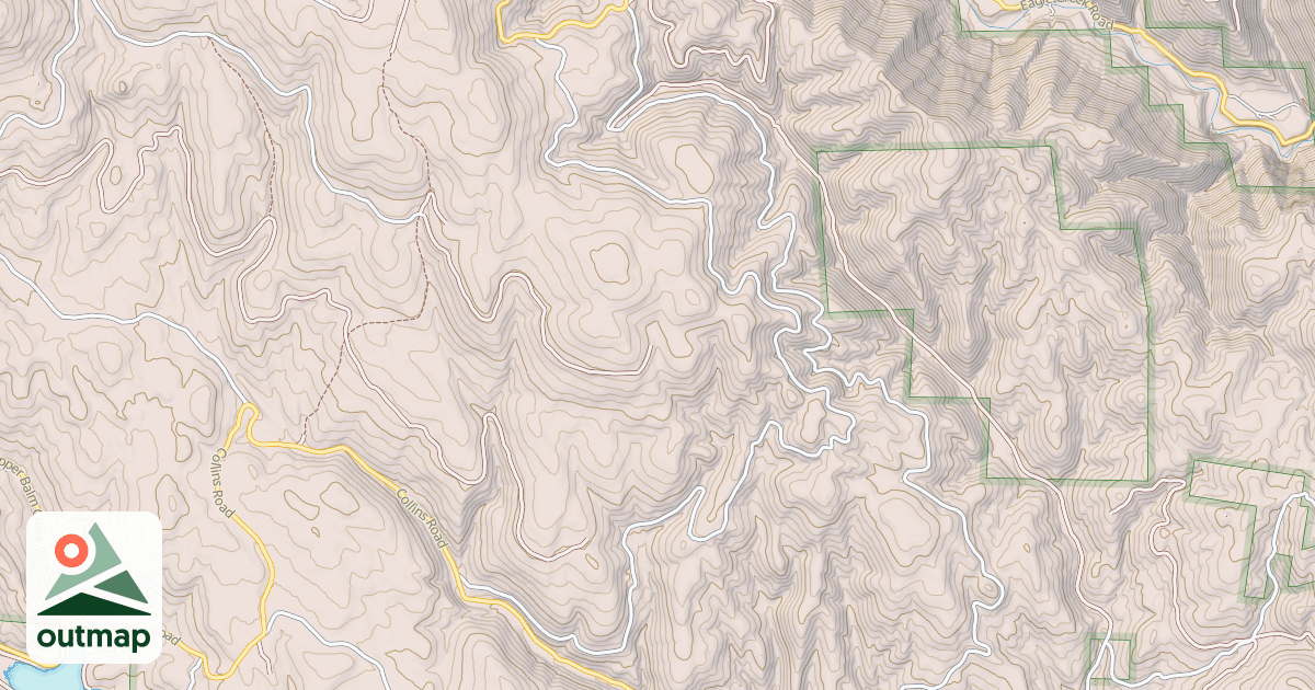 Map of USFS National Forest System Roads {443C4B37-69A5-402B-A667-2F80AABBB8FD}