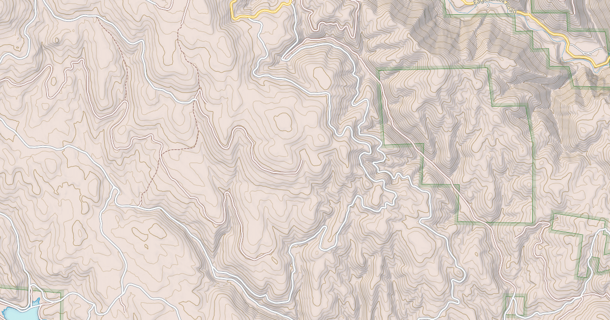Map preview of USFS National Forest System Roads {443C4B37-69A5-402B-A667-2F80AABBB8FD}