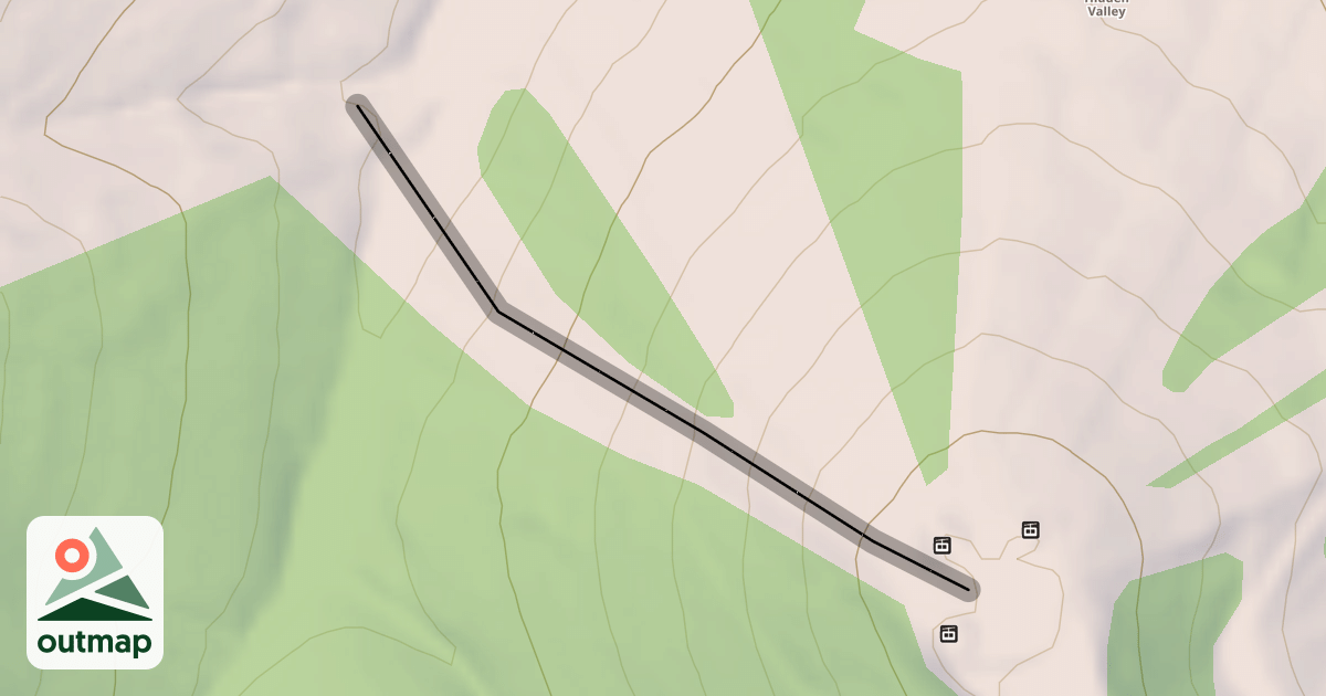 Map of Ice Man's Ridge