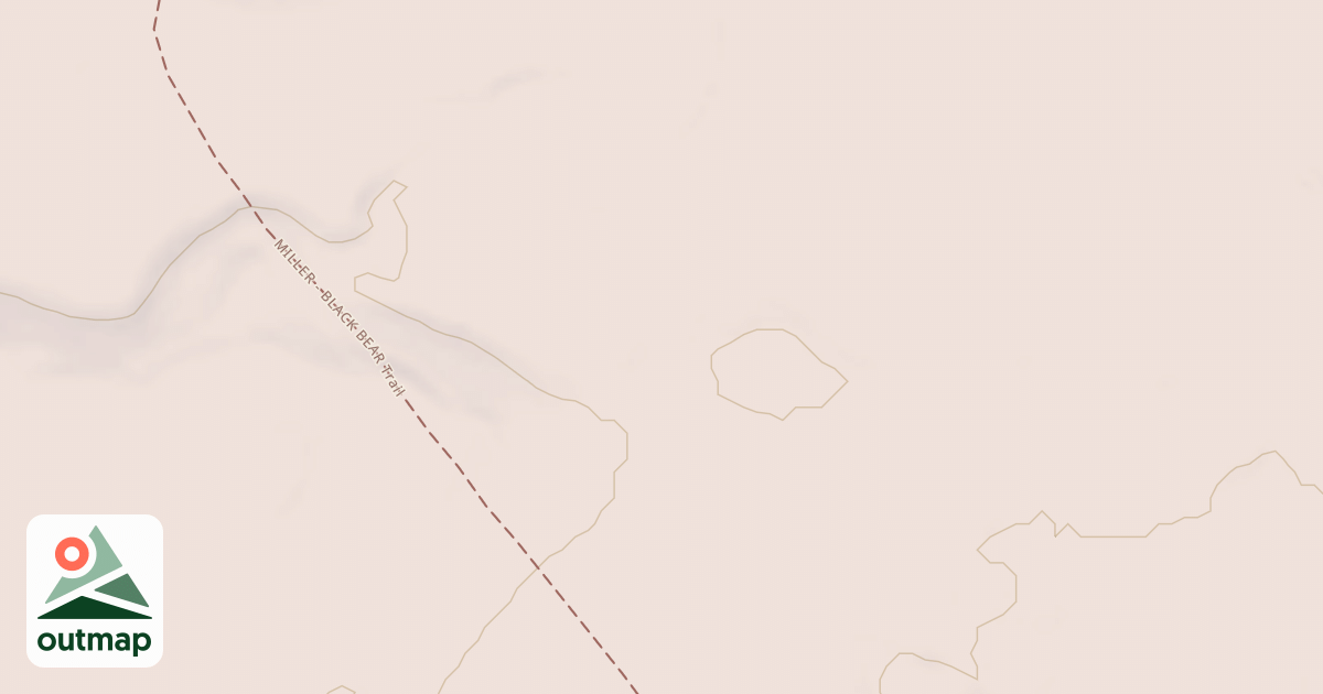 Map of Miller-Black Bear Trail