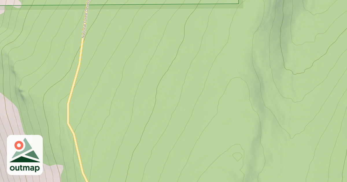 Map of USFS National Forest System Roads {98B679BD-C1D8-42D7-AE69-0710BB2CB695}