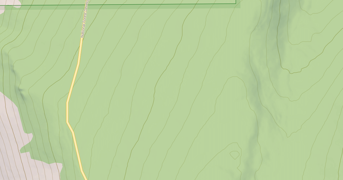 Map preview of USFS National Forest System Roads {98B679BD-C1D8-42D7-AE69-0710BB2CB695}