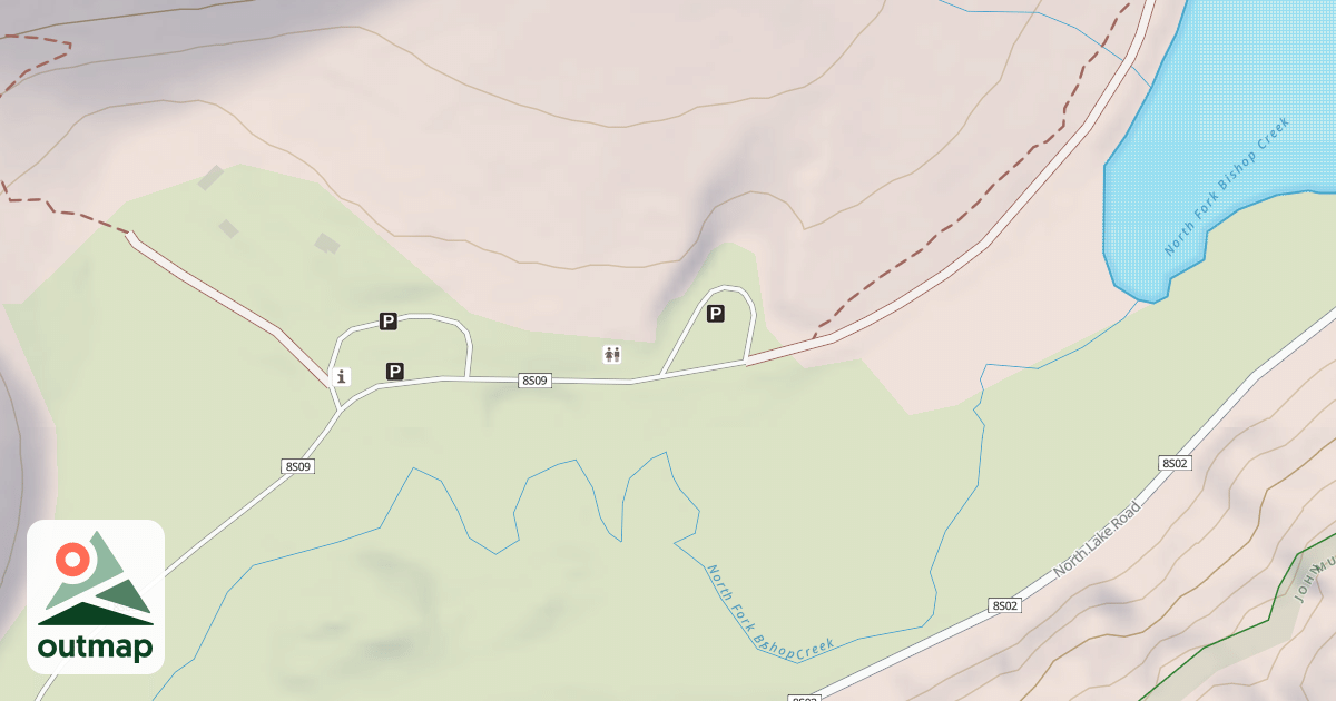 Map of BISHOP CK PACK STA