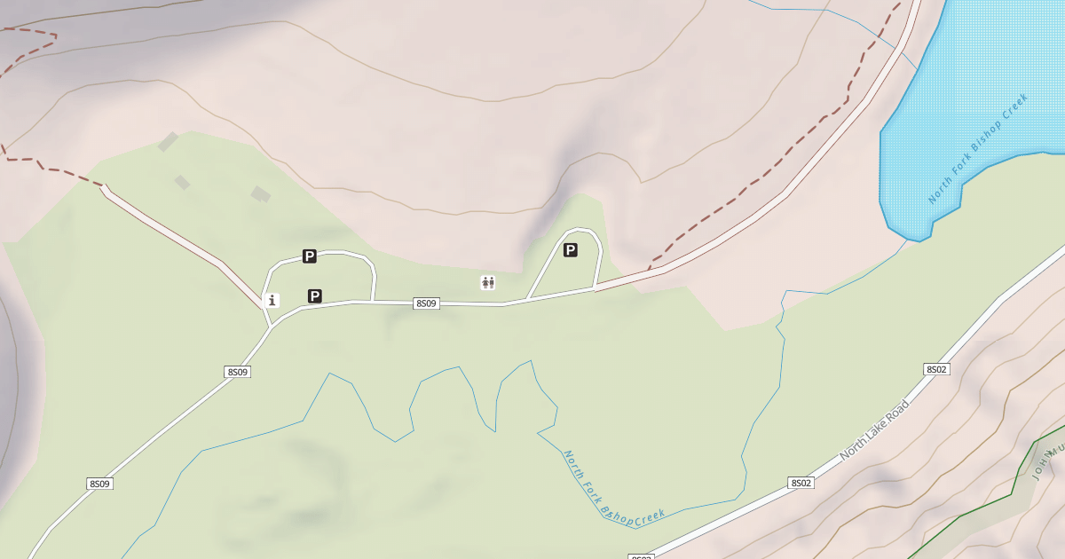Map preview of BISHOP CK PACK STA